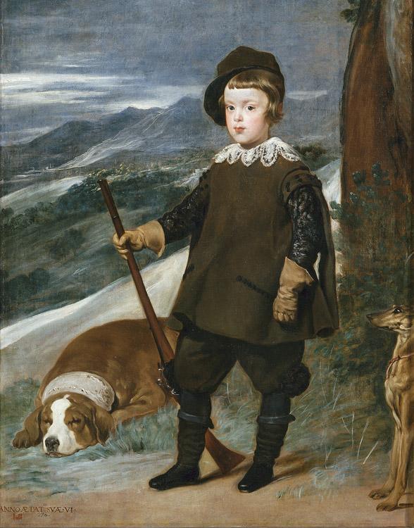 Diego Velazquez Prince Baltasar Carlos as a Hunter (df01)